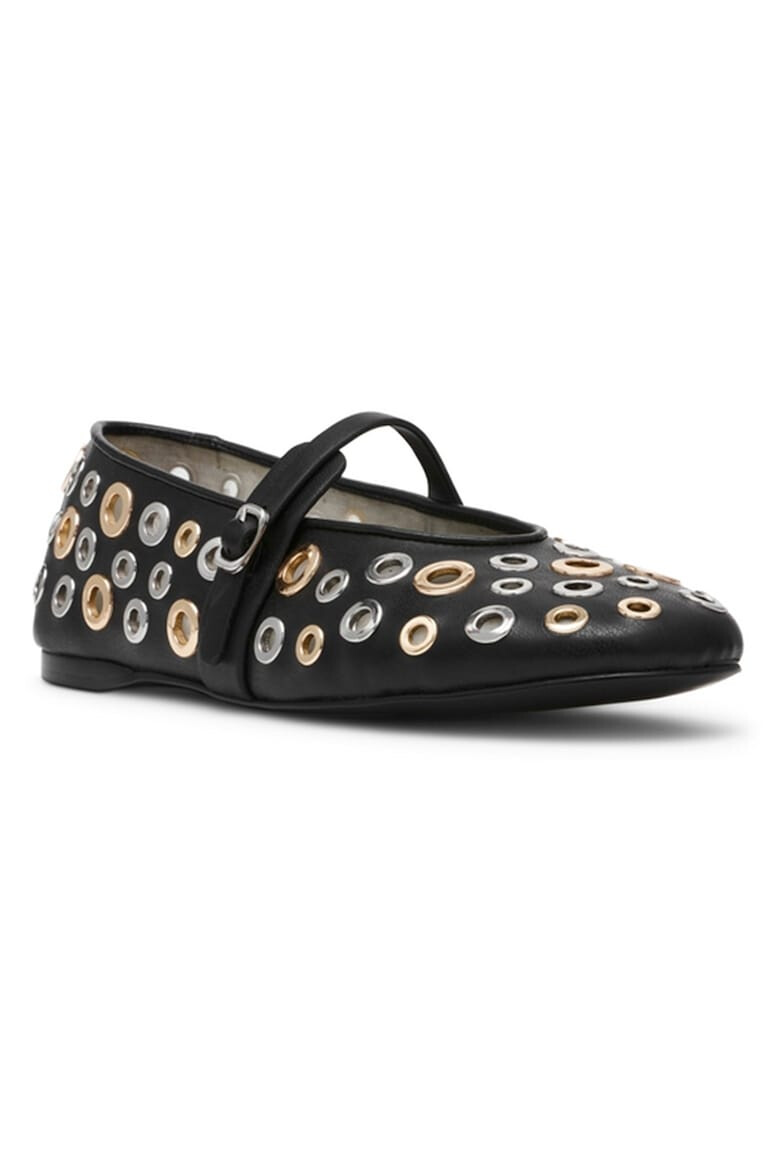 Steve Madden Пантофки с елици - Златист/Черен/Сребрист - Pepit.bg