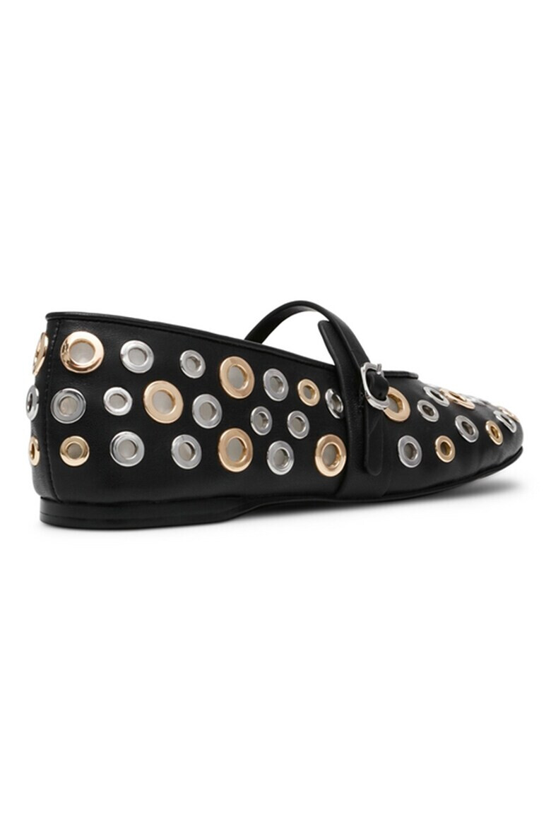 Steve Madden Пантофки с елици - Златист/Черен/Сребрист - Pepit.bg
