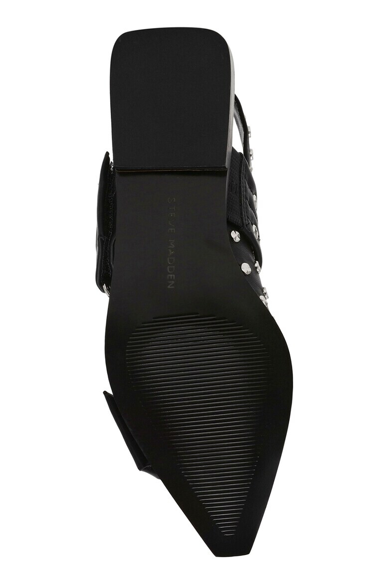 Steve Madden Пантофки с капси - Черен/Сребрист - Pepit.bg