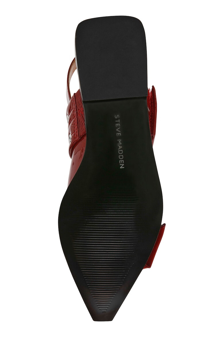 Steve Madden Пантофки с остър връх - Бордо/Тъмночервен - Pepit.bg