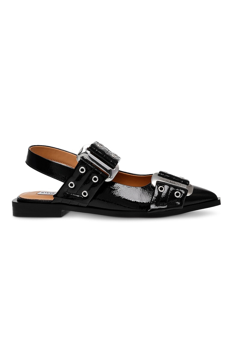 Steve Madden Пантофки с остър връх - Черен - Pepit.bg