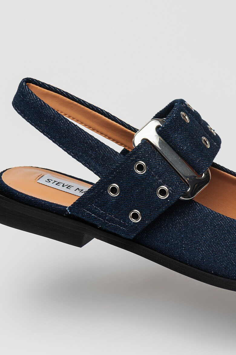 Steve Madden Пантофки с остър връх - Тъмносин - Pepit.bg