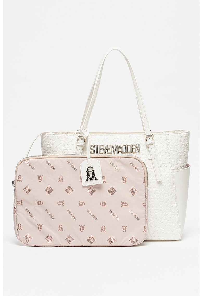 Steve Madden Шопинг чанта Ebonie с несесер с цип - Pepit.bg