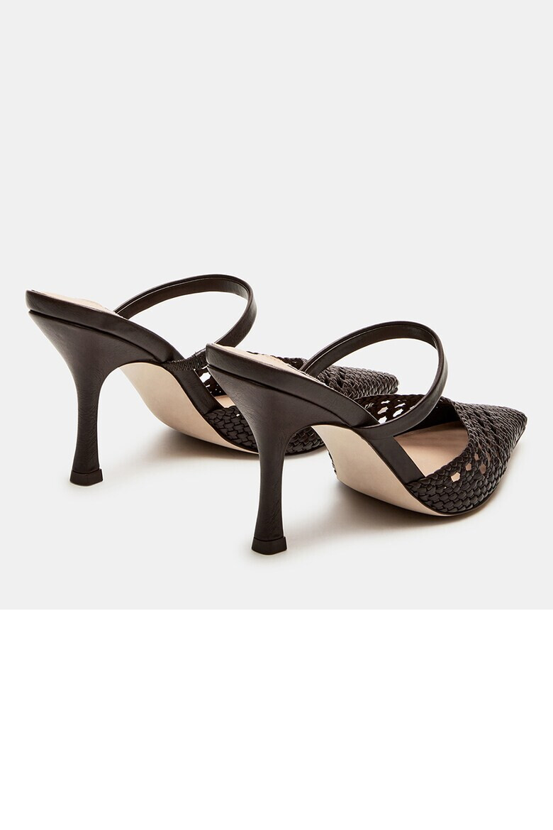 Steve Madden Сплетено сабо - Тъмнокафяв - Pepit.bg