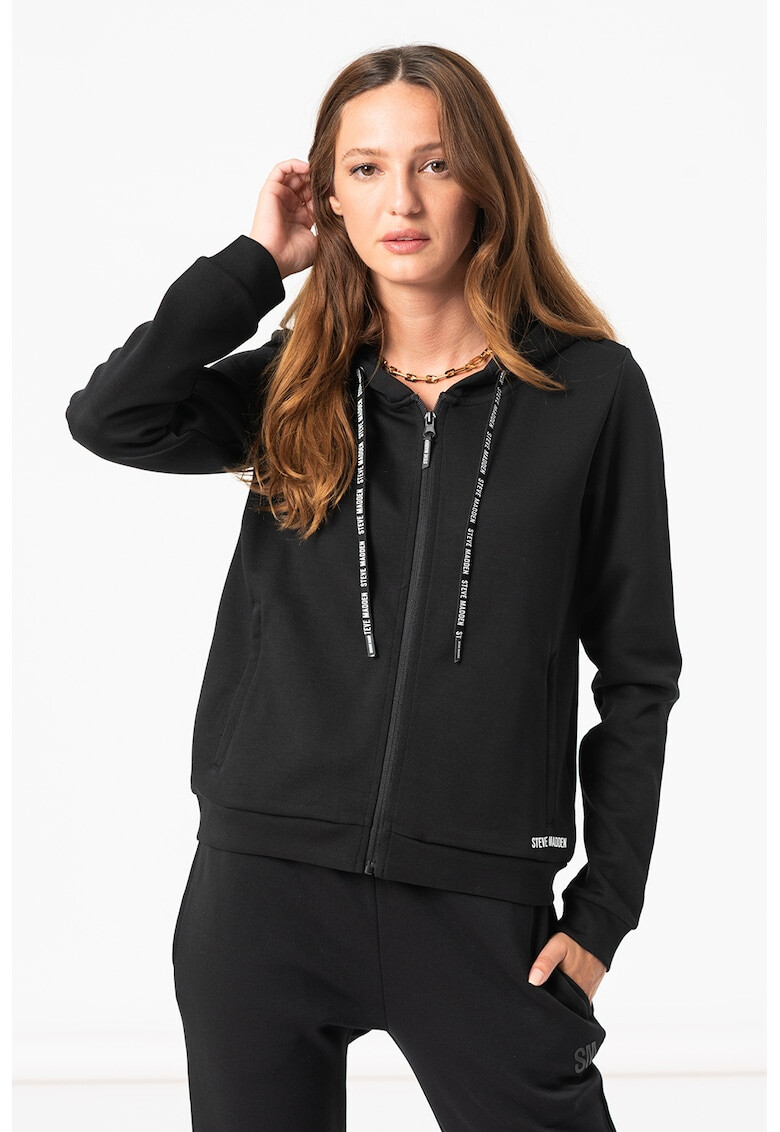 Steve Madden Суитшърт Ihoody с качулка и цип - Pepit.bg