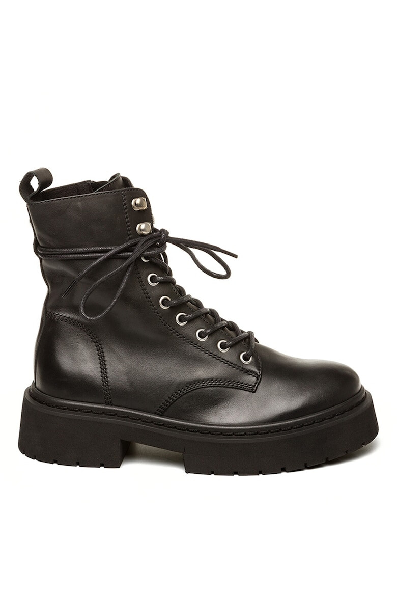 Steve Madden Велурени боти Gusto - Черен - Pepit.bg