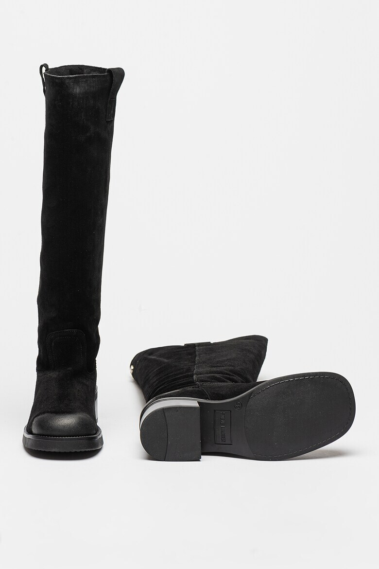 Steve Madden Велурени ботуши Banner - Pepit.bg