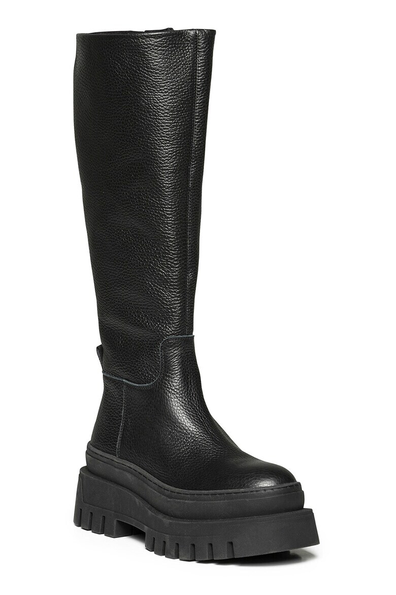 Steve Madden Високи кожени ботуши Chipp - Pepit.bg