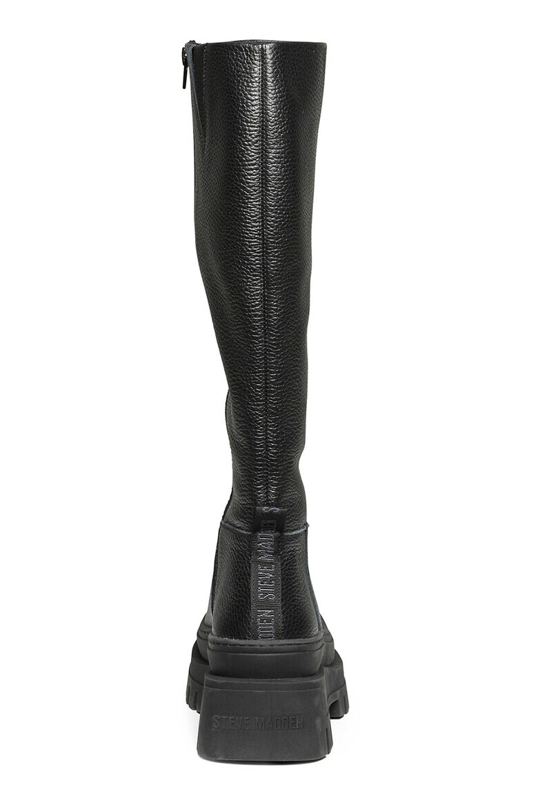 Steve Madden Високи кожени ботуши Chipp - Pepit.bg