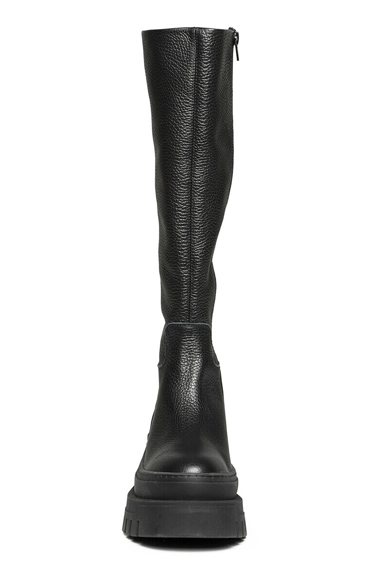Steve Madden Високи кожени ботуши Chipp - Pepit.bg