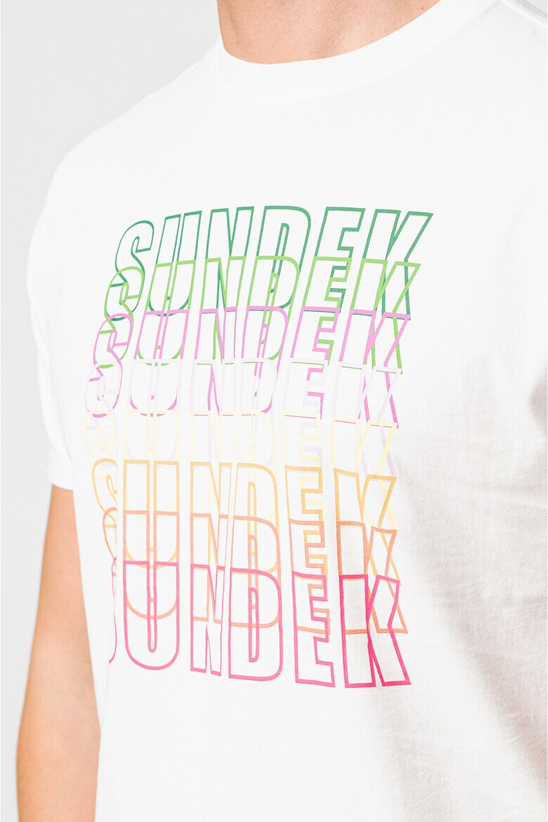 Sundek Памучна тениска с лого- - Pepit.bg
