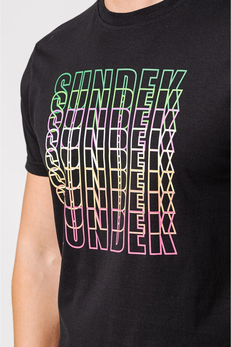 Sundek Памучна тениска с лого- - Pepit.bg