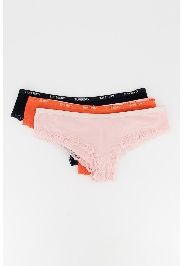 SUPERDRY Бикини тип хипстър - 3 чифта - Pepit.bg