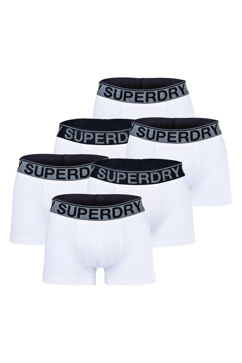 SUPERDRY Боксерки от органичен памук с лого - 6 чифта - Pepit.bg