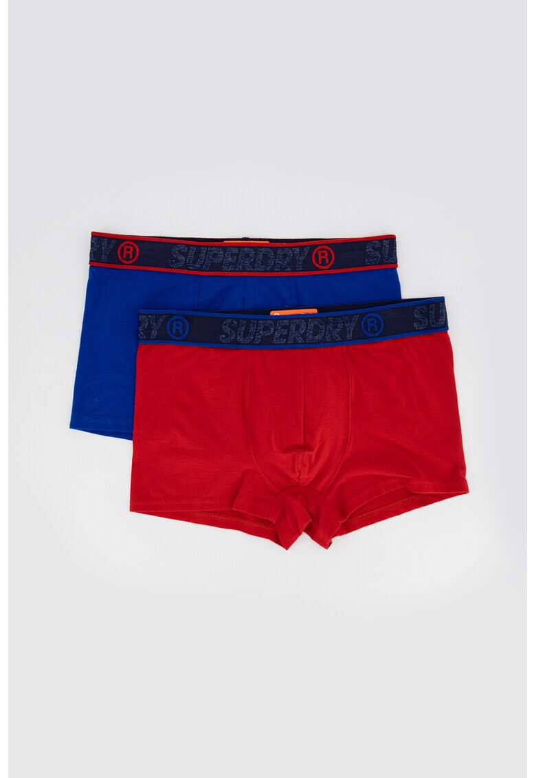 SUPERDRY Боксерки с еластична талия - 2 чифта - Pepit.bg