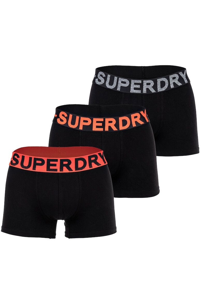 SUPERDRY Боксерки с лого - 3 чифта - Pepit.bg