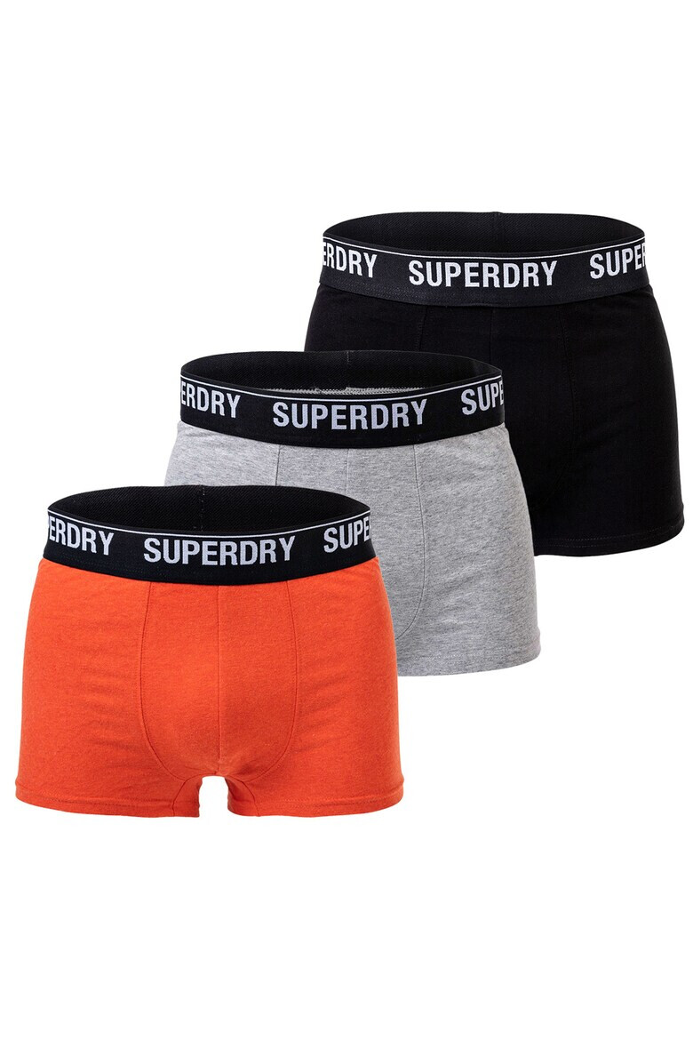 SUPERDRY Боксерки с лого - 3 чифта - Pepit.bg