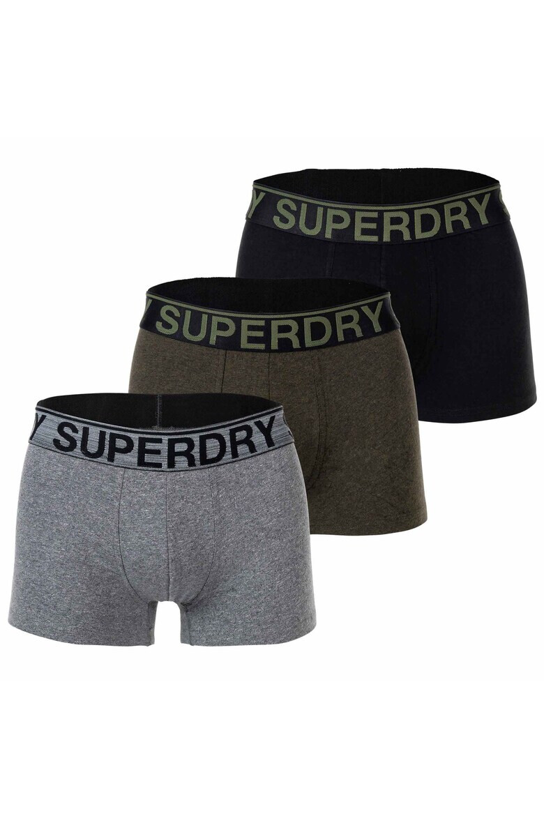 SUPERDRY Боксерки с лого - 3 чифта - Pepit.bg