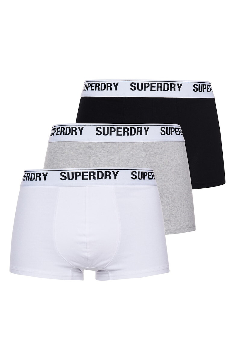 SUPERDRY Боксерки с лого - 3 чифта - Pepit.bg