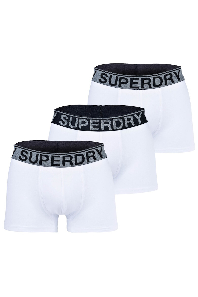 SUPERDRY Боксерки с лого - 3 чифта - Pepit.bg