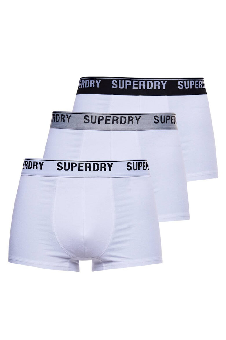 SUPERDRY Боксерки с лого - 3 чифта - Pepit.bg