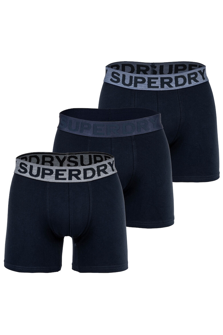 SUPERDRY Боксерки с лого на талията - 3 чифта - Pepit.bg