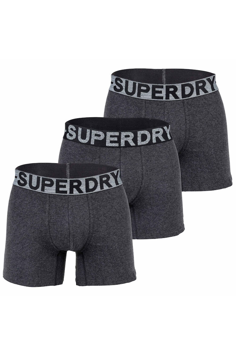 SUPERDRY Боксерки с лого на талията - 3 чифта - Pepit.bg