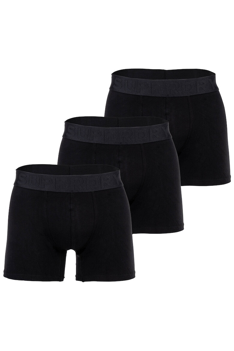 SUPERDRY Боксерки с лого на талията - 3 чифта - Pepit.bg