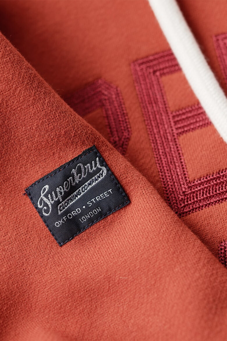 SUPERDRY Бродирано худи Worker Script - Pepit.bg