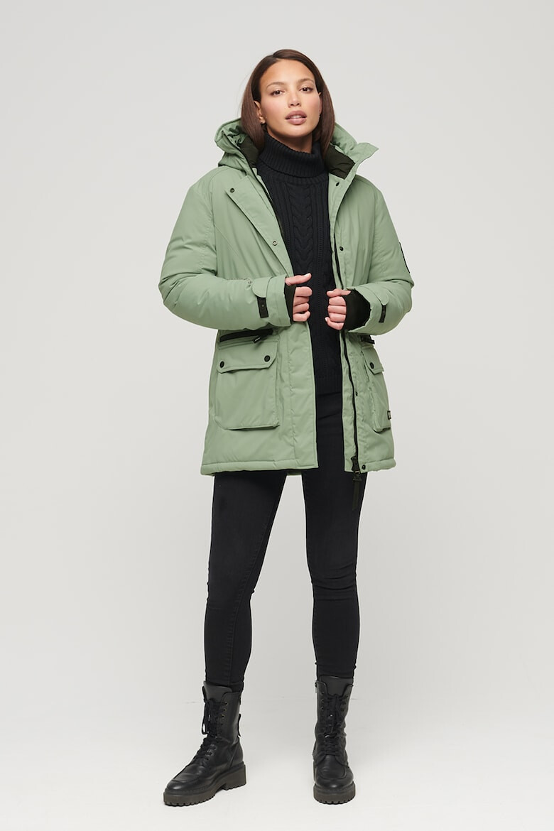 SUPERDRY Бухнали яке с качулка - Pepit.bg