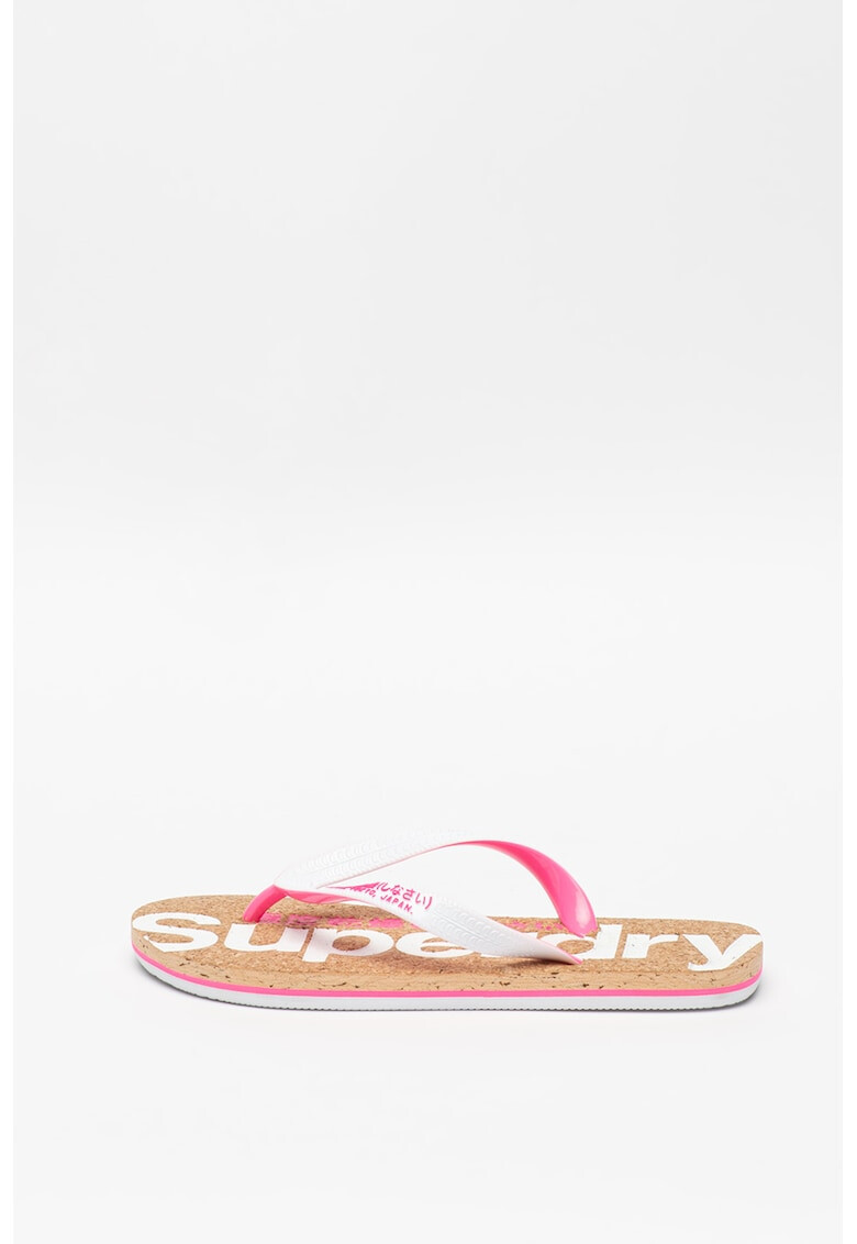 SUPERDRY Чехли с коркова вътрешна част - Pepit.bg