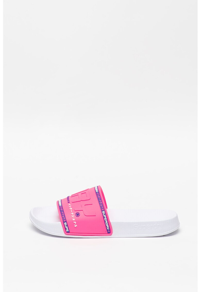 SUPERDRY Чехли с релефно лого - Pepit.bg