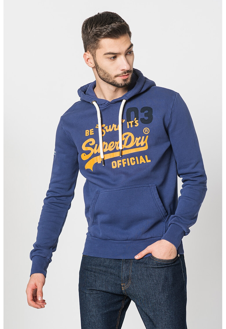 SUPERDRY Худи Vintage Logo American Classics по тялото - Pepit.bg