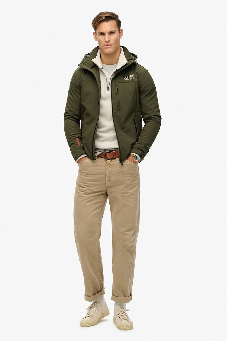 SUPERDRY Яке с качулка и лого - Pepit.bg