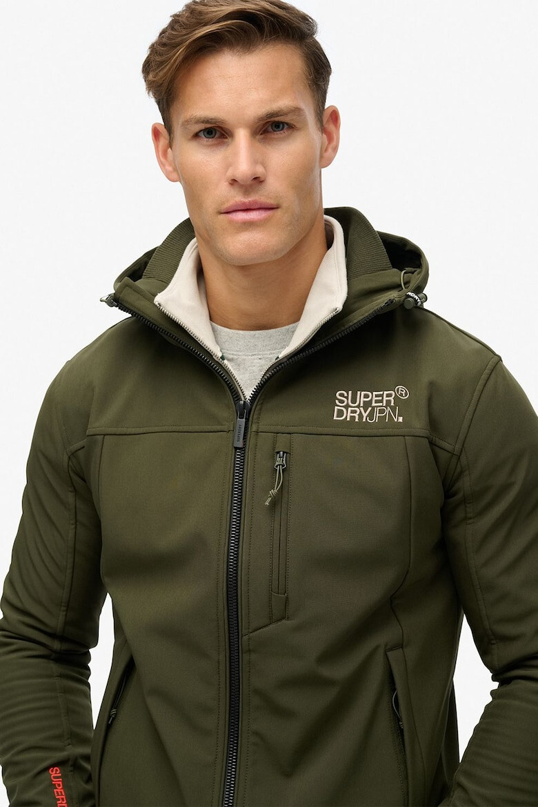 SUPERDRY Яке с качулка и лого - Pepit.bg