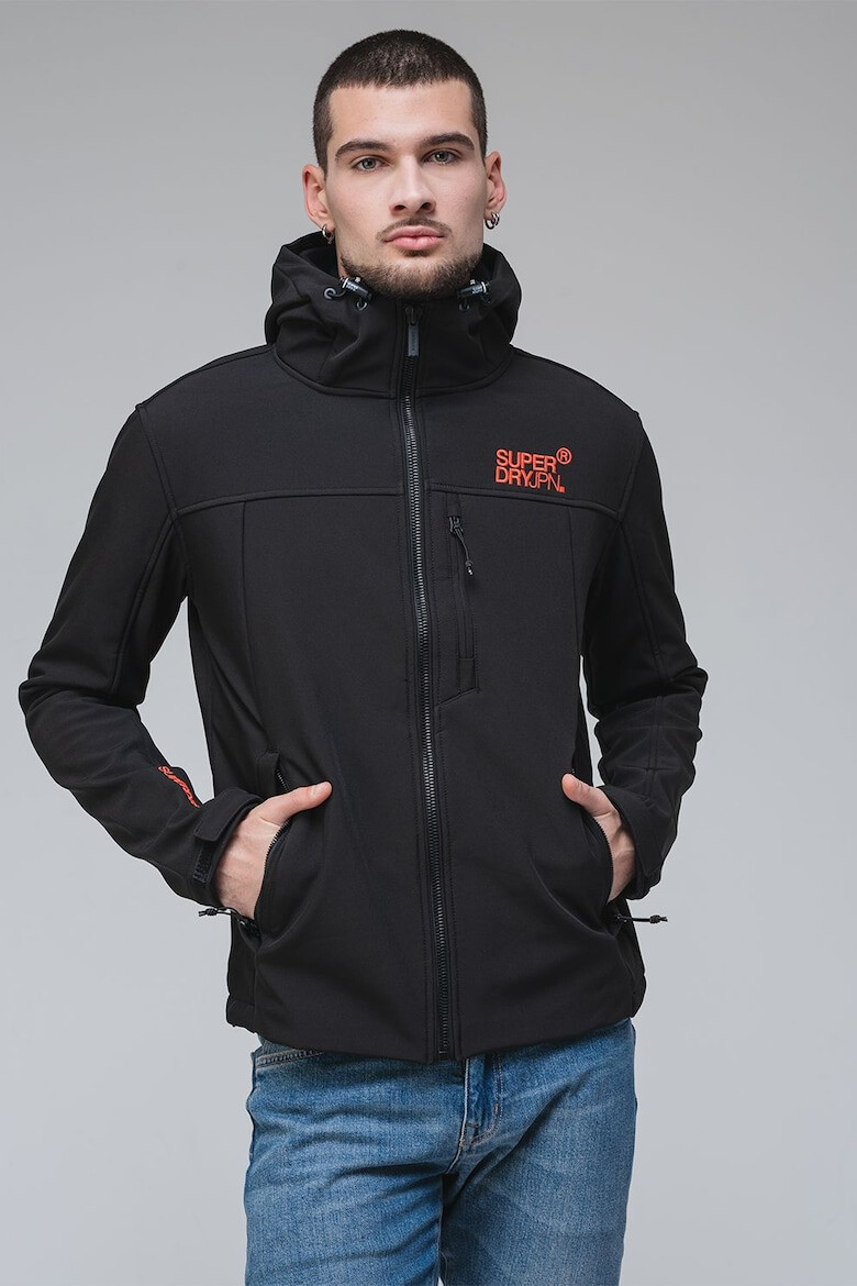 SUPERDRY Яке с качулка и лого - Pepit.bg