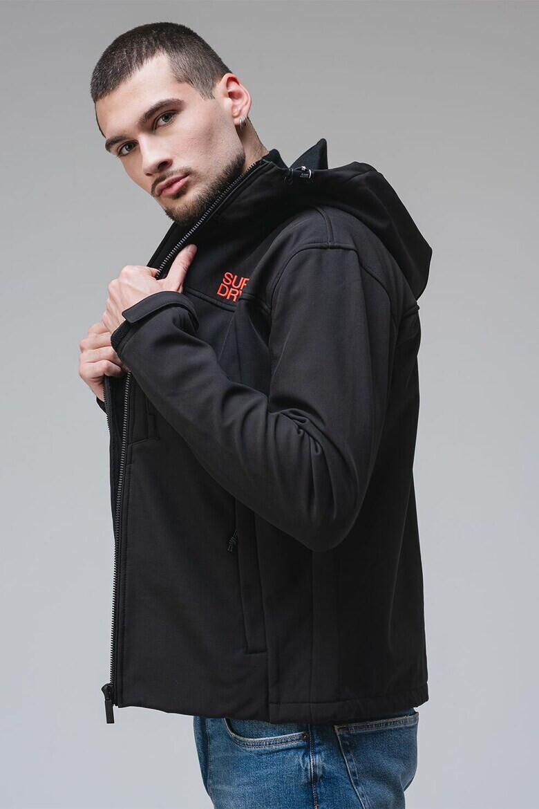 SUPERDRY Яке с качулка и лого - Pepit.bg