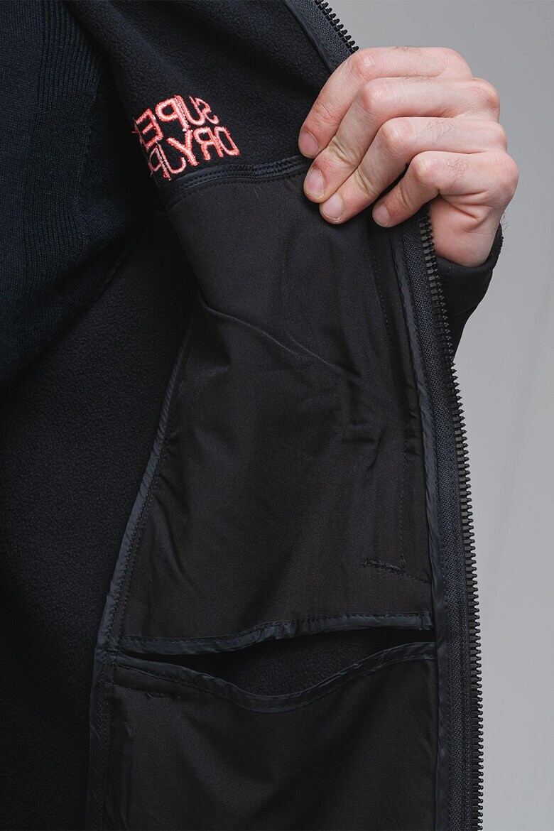 SUPERDRY Яке с качулка и лого - Pepit.bg