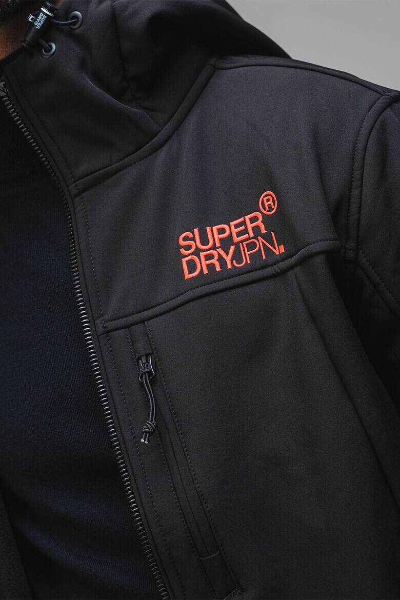 SUPERDRY Яке с качулка и лого - Pepit.bg