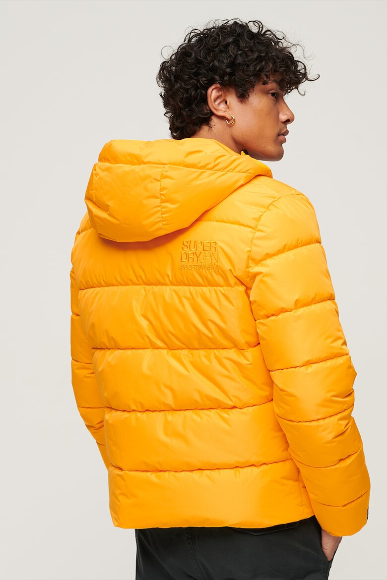 SUPERDRY Капитонирано зимно яке Sports Puffer с качулка - Pepit.bg