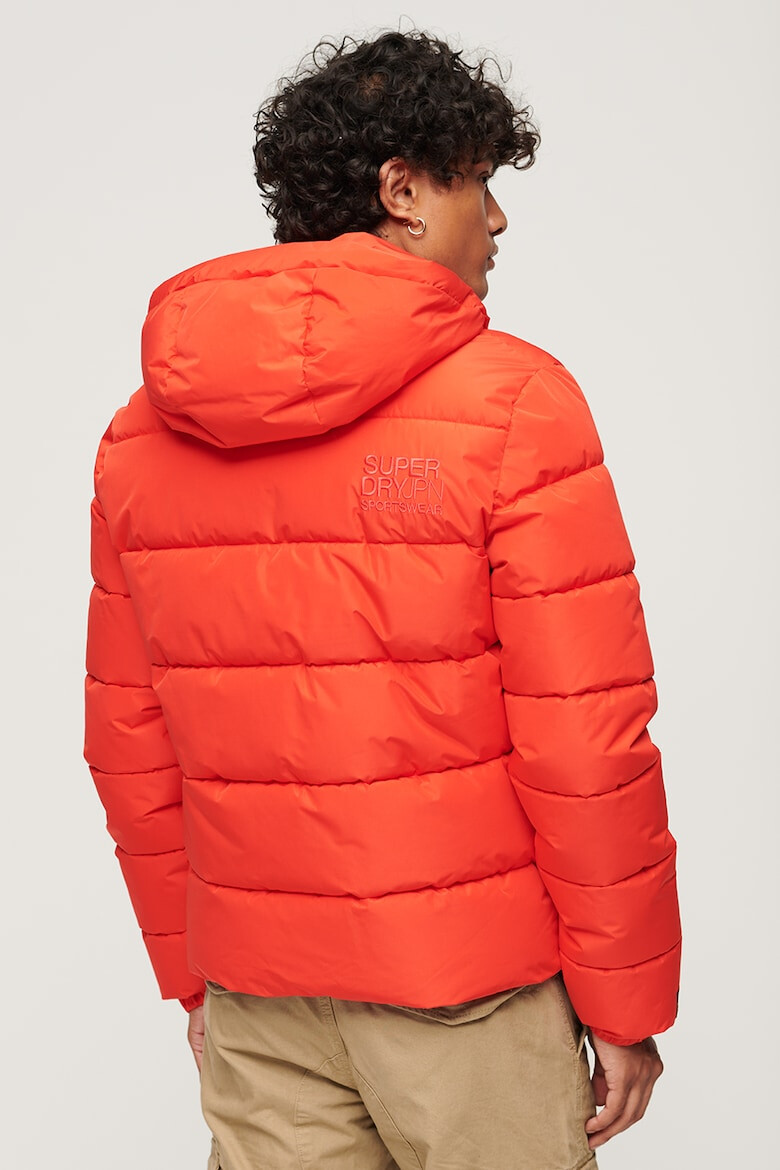 SUPERDRY Капитонирано зимно яке Sports Puffer с качулка - Pepit.bg