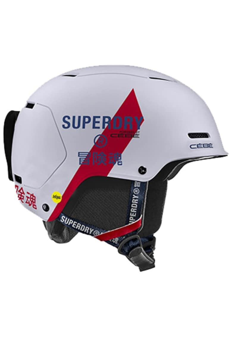 SUPERDRY Каска за ски Pow Mips Matt White - Pepit.bg