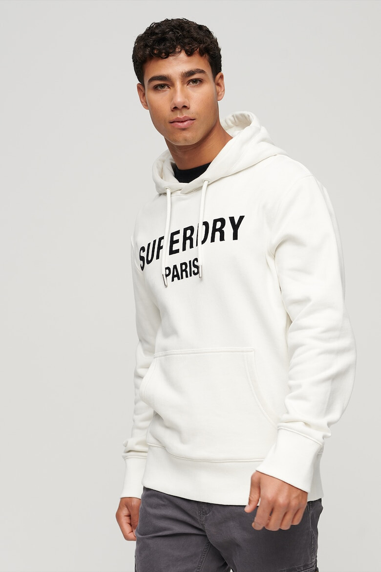 SUPERDRY Худи на лога с джоб кенгуру - Pepit.bg