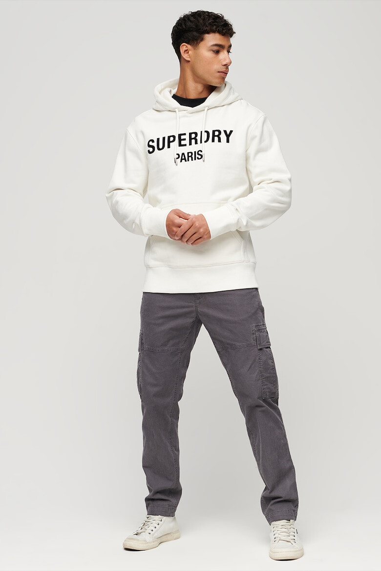 SUPERDRY Худи на лога с джоб кенгуру - Pepit.bg