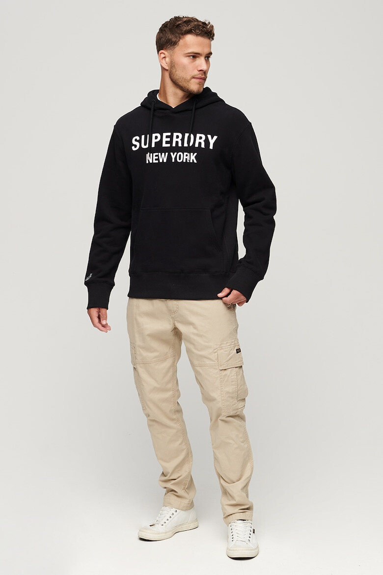 SUPERDRY Худи на лога с джоб кенгуру - Pepit.bg