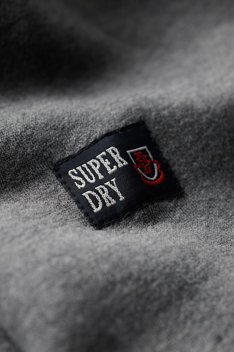 SUPERDRY Худи Ovin Athletic с джобове кенгуру и връзки - Pepit.bg