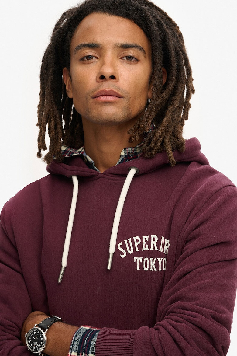 SUPERDRY Худи с десен и джоб кенгуру - Pepit.bg