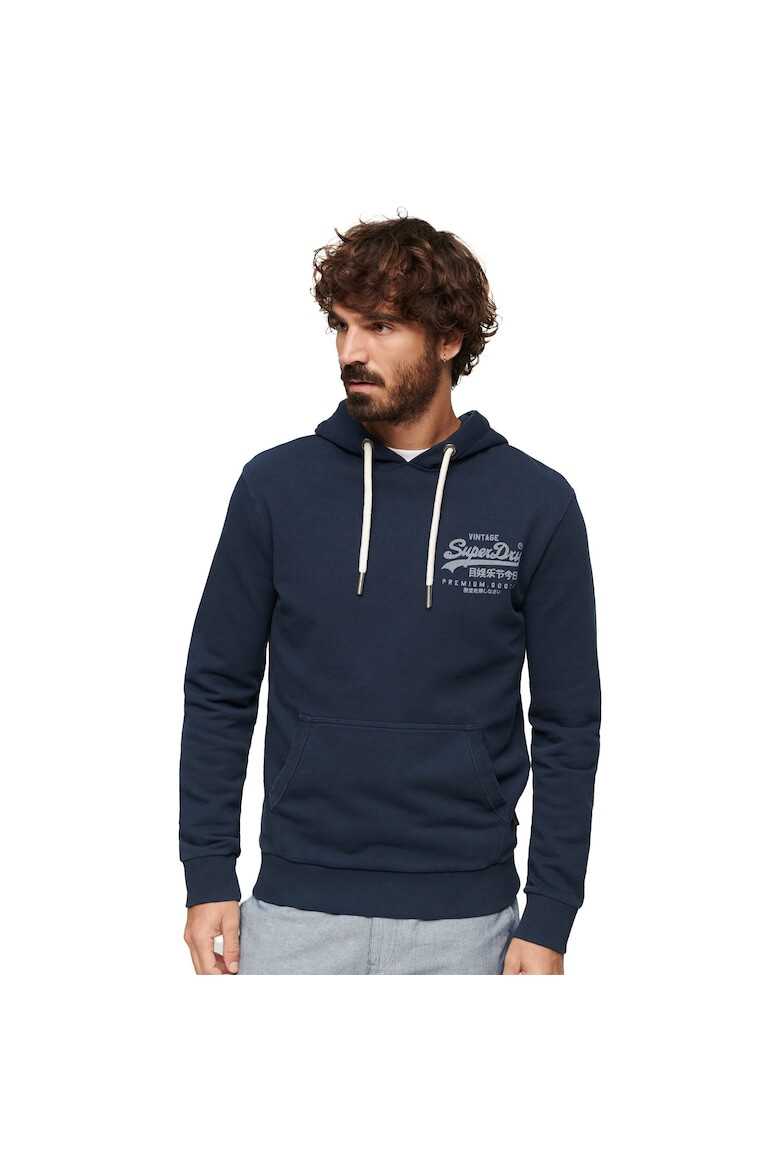Superdry  Co Худи с лого - Син - Pepit.bg