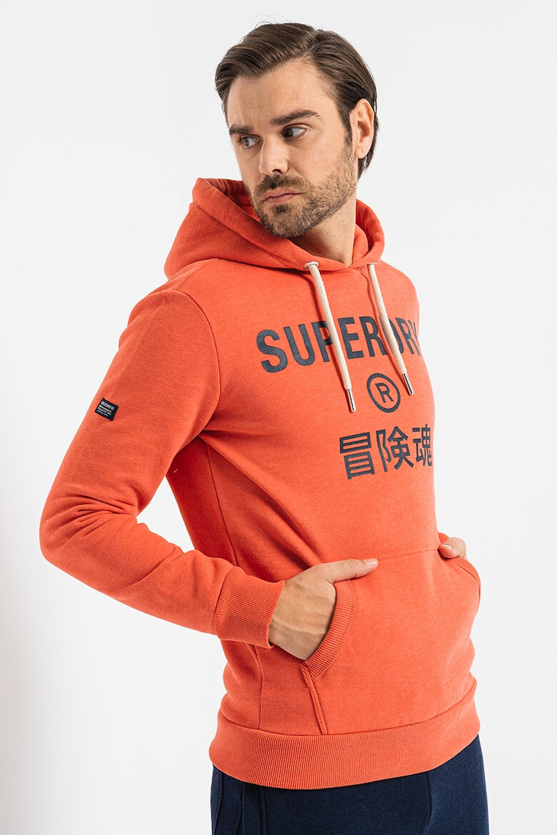 SUPERDRY Худи с лого и връзки - Pepit.bg