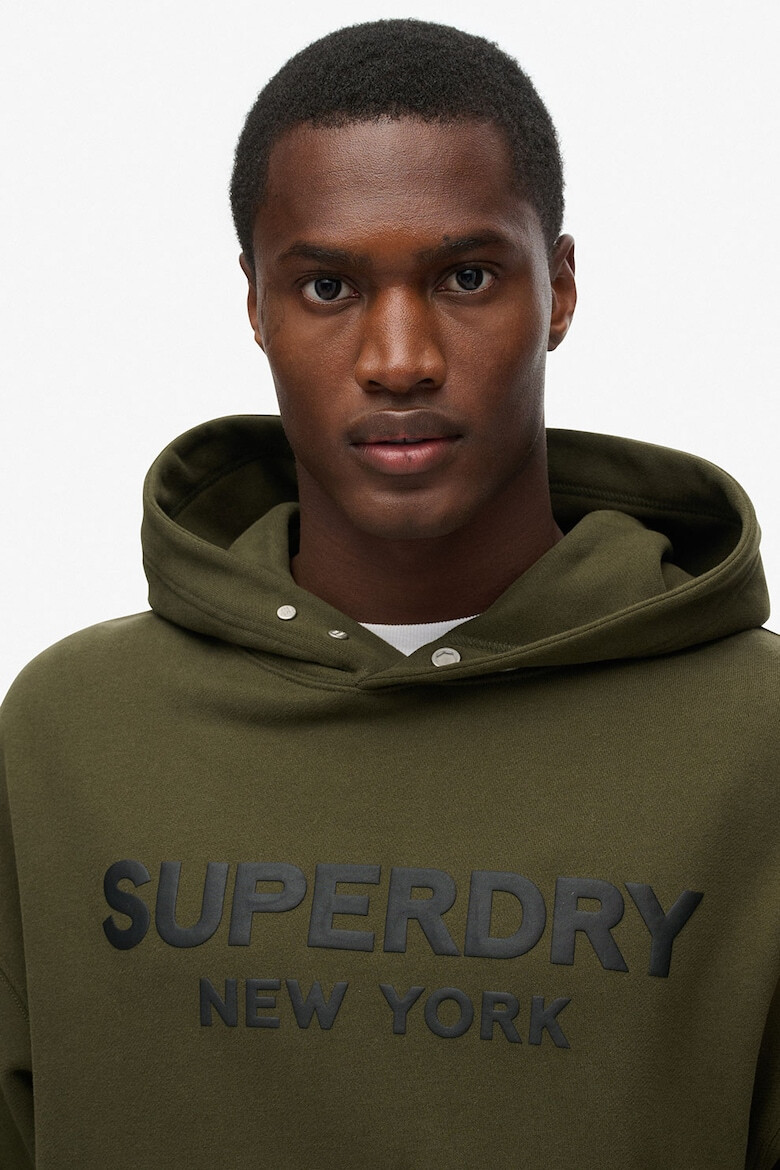 SUPERDRY Худи с памук с джоб кенгуру - Pepit.bg